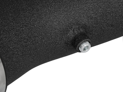 BladeRunner 3 Inch Aluminum Hot Charge Pipe Black Ford Diesel Trucks 17-22 V8-6.7L (td) aFe Power-4
