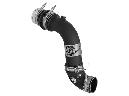 BladeRunner 3 Inch Aluminum Cold Charge Pipe Black Ford Diesel Trucks 17-22 V8-6.7L (td) aFe Power