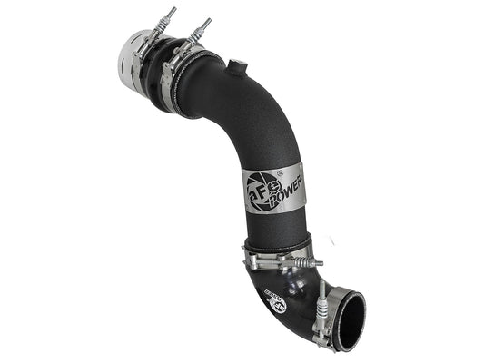 BladeRunner 3 Inch Aluminum Cold Charge Pipe Black Ford Diesel Trucks 17-22 V8-6.7L (td) aFe Power