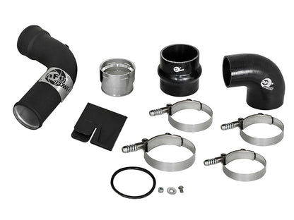 BladeRunner 3 Inch Aluminum Cold Charge Pipe Black Ford Diesel Trucks 17-22 V8-6.7L (td) aFe Power-5