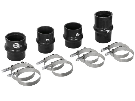 BladeRunner Intercooler Coupling & Clamp Kit for Factory Intercooler & Tubes GM Diesel Trucks 17-19 V8-6.6L (td) L5P aFe Power