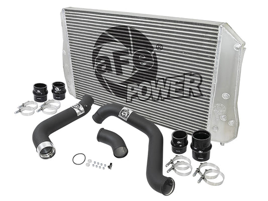 BladeRunner GT Series Intercooler Kit w/ Tubes Black GM Diesel Trucks 17-19 V8-6.6L (td) L5P aFe Power