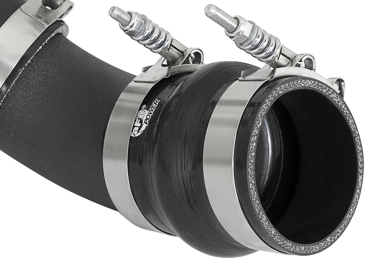 BladeRunner GT Series Intercooler Kit w/ Tubes Black GM Diesel Trucks 17-19 V8-6.6L (td) L5P aFe Power-7