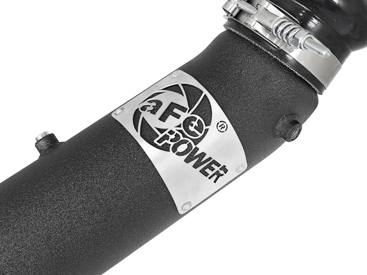 BladeRunner 3 Inch & 3-1/2 Inch Aluminum Hot and Cold Charge Pipe Kit Black GM Diesel Trucks 17-19 V8-6.6L (td) L5P aFe Power-4