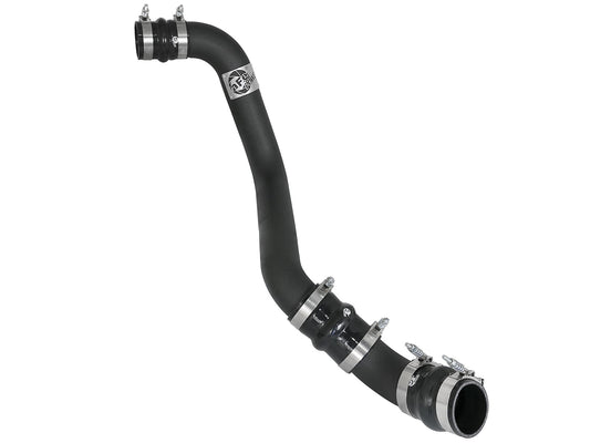 BladeRunner 3 Inch Aluminum Hot Charge Pipe Black GM Diesel Trucks 17-19 V8-6.6L (td) L5P aFe Power