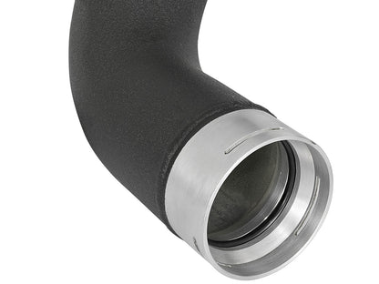 BladeRunner 3 Inch Aluminum Cold Charge Pipe Black GM Diesel Trucks 17-19 V8-6.6L (td) L5P aFe Power-1