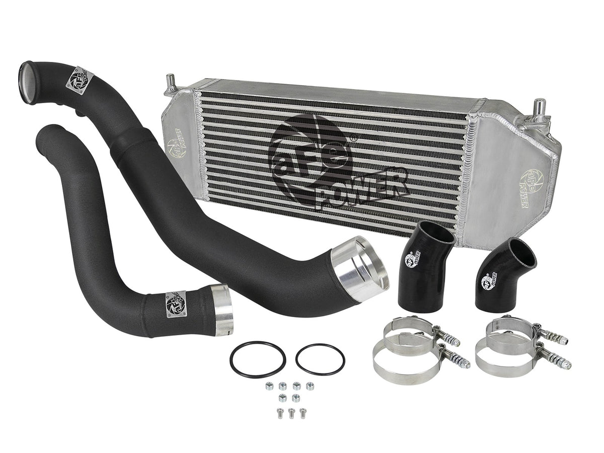 BladeRunner GT Series Intercooler Kit w/ Black Tubes Ford F-150 18-19 V6-3.0L (td) aFe Power