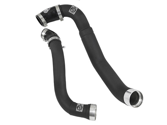 BladeRunner 3-1/2 Inch to 3 Inch Aluminum Cold Charge Pipe Black Ford F-150 18-19 V6-3.0L (td) aFe Power