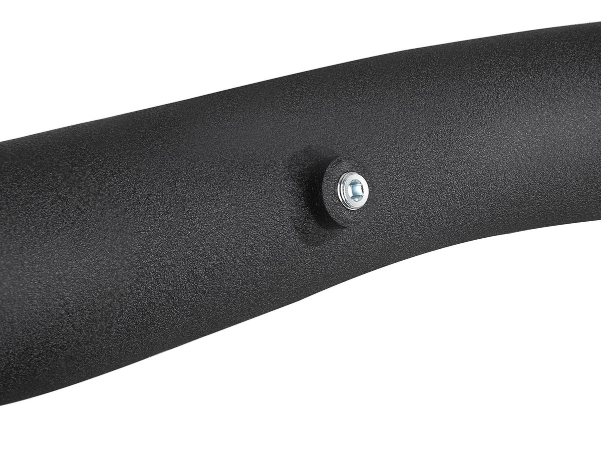 BladeRunner 3-1/2 Inch to 3 Inch Aluminum Cold Charge Pipe Black Ford F-150 18-19 V6-3.0L (td) aFe Power-3