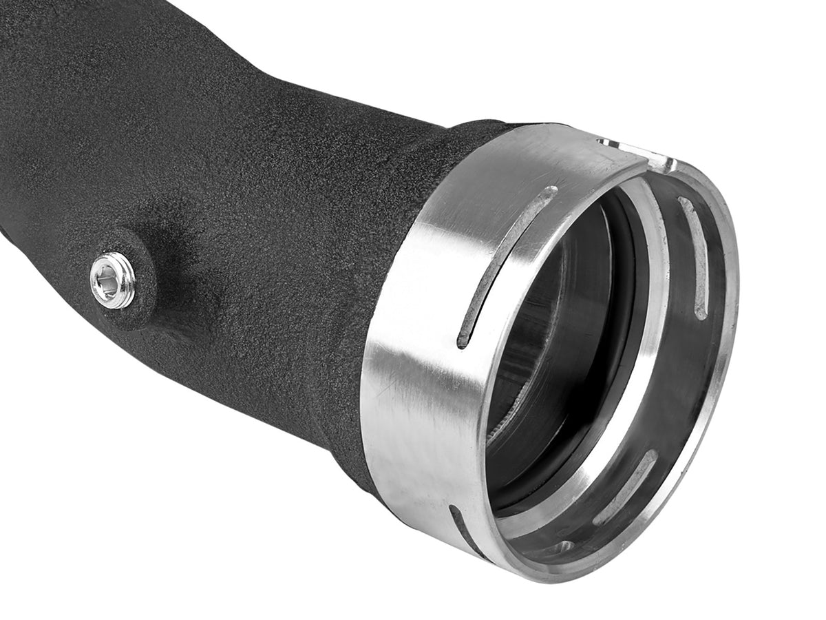 BladeRunner 3 Inch Aluminum Hot and Cold Charge Pipe Kit Black Ford Ranger 19-23 L4-2.3L (t) aFe Power-2