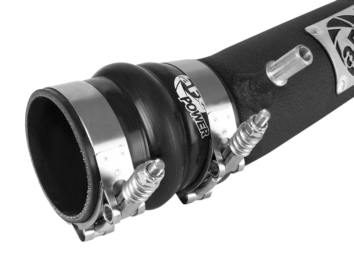 BladeRunner 3 Inch Aluminum Hot and Cold Charge Pipe Kit Black Ford Ranger 19-23 L4-2.3L (t) aFe Power-4