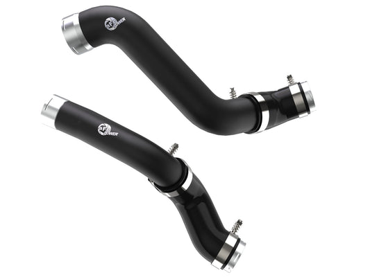 BladeRunner 2-1/2 Inch to 3 Inch Aluminum Hot and Cold Charge Pipe Kit Black GM Silverado/Sierra 1500 19-26 L4-2.7L (t) aFe Power