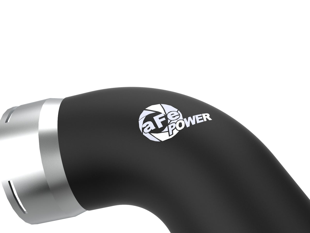 BladeRunner 2-1/2 Inch to 3 Inch Aluminum Hot and Cold Charge Pipe Kit Black GM Silverado/Sierra 1500 19-26 L4-2.7L (t) aFe Power-2