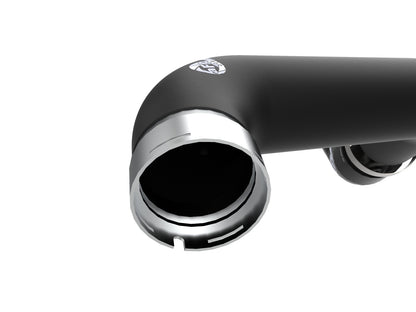BladeRunner 2-1/2 Inch to 3 Inch Aluminum Hot and Cold Charge Pipe Kit Black GM Silverado/Sierra 1500 19-26 L4-2.7L (t) aFe Power-3