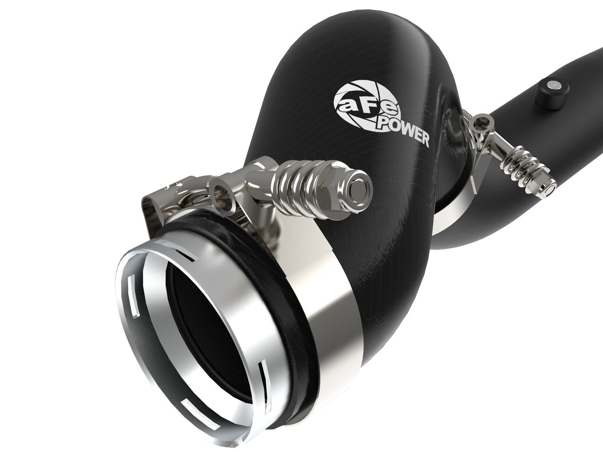BladeRunner 2-1/2 Inch to 3 Inch Aluminum Hot and Cold Charge Pipe Kit Black GM Silverado/Sierra 1500 19-26 L4-2.7L (t) aFe Power-4