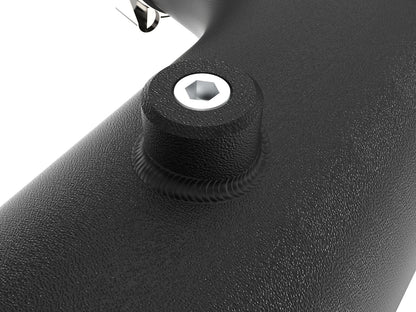 BladeRunner 3 Inch Aluminum Hot Charge Pipe Black GM Diesel Trucks 20-26 V8-6.6L (td) aFe Power-3