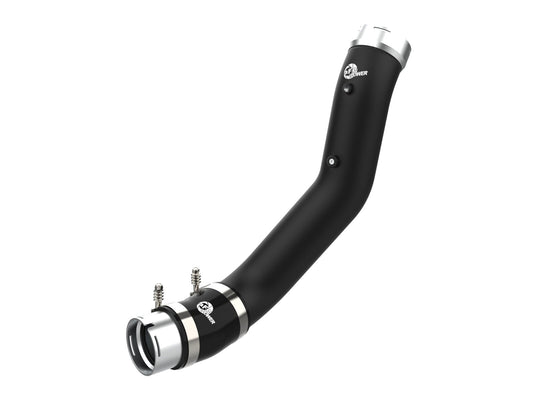 BladeRunner 3-1/2 Inch Aluminum Cold Charge Pipe Black GM Diesel Trucks 20-23 V8-6.6L (td) aFe Power