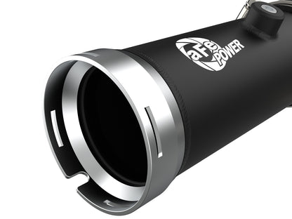 BladeRunner 3 Inch & 3-1/2 Inch Aluminum Hot and Cold Charge Pipe Kit Black GM Trucks/SUVs 20-26 L6-3.0L (td) LM2/LZ0 aFe Power-3