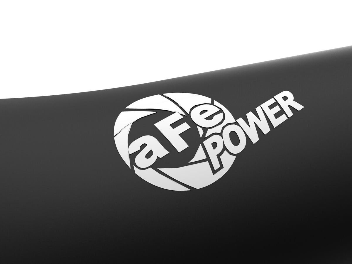 BladeRunner 2-1/2 Inch Aluminum Hot Charge Pipe Black Jeep Wrangler (Jl) 18-23 L4-2.0L (t) aFe Power-2