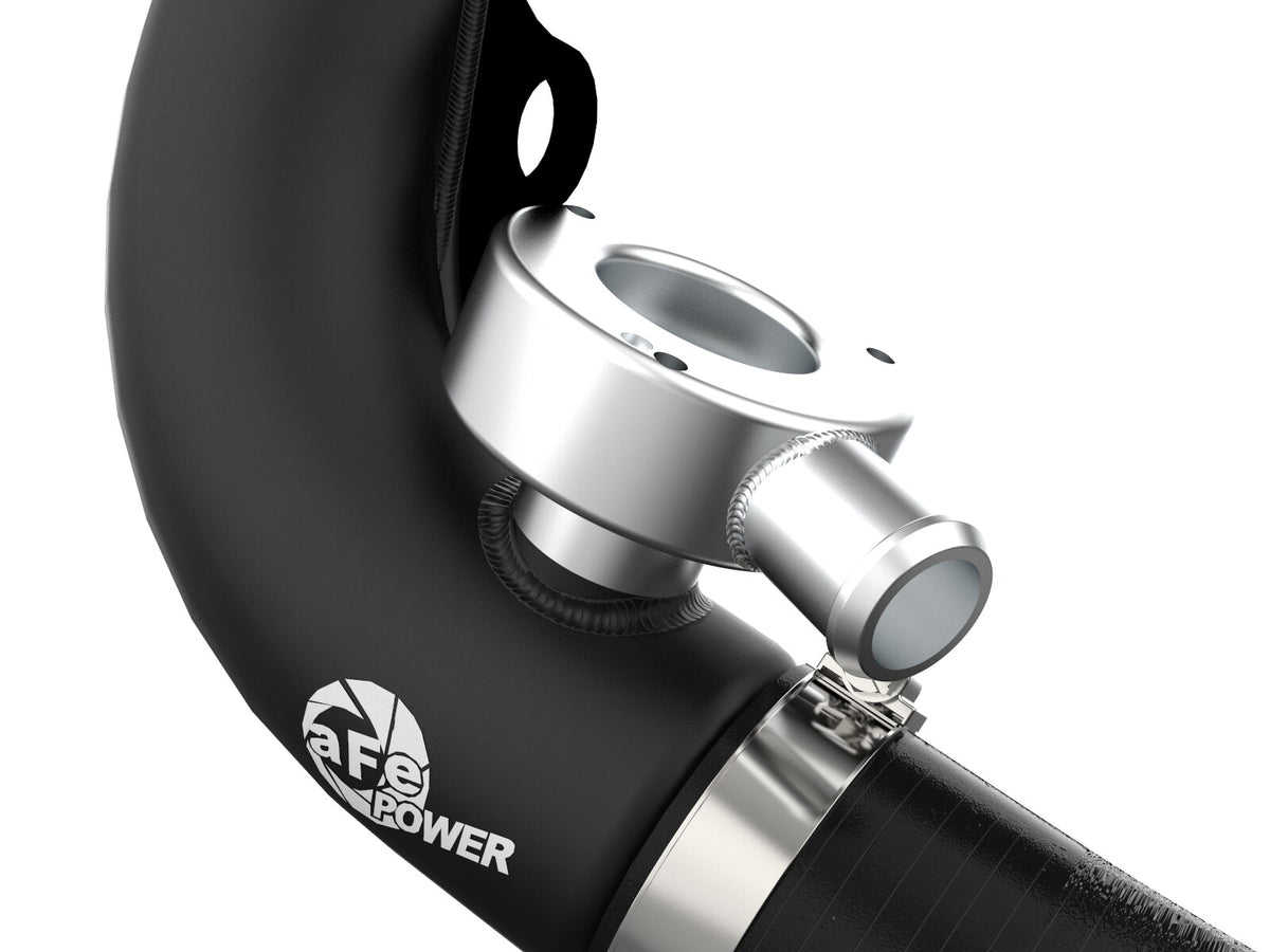 BladeRunner 2-1/2 Inch Aluminum Hot Charge Pipe Black Jeep Wrangler (Jl) 18-23 L4-2.0L (t) aFe Power-3