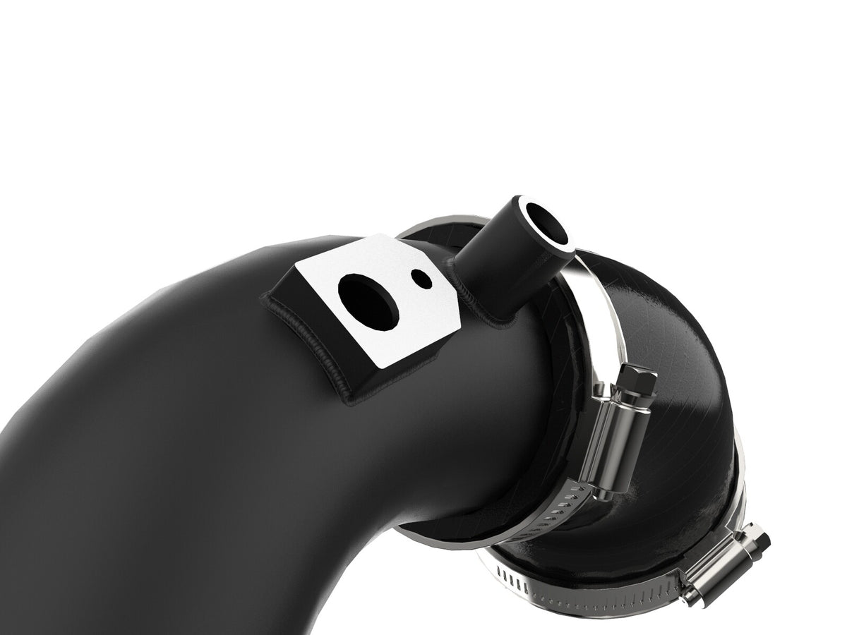 BladeRunner 2-1/2 Inch Aluminum Hot Charge Pipe Black Jeep Wrangler (Jl) 18-23 L4-2.0L (t) aFe Power-4
