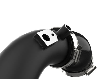 BladeRunner 2-1/2 Inch Aluminum Hot Charge Pipe Black Jeep Wrangler (Jl) 18-23 L4-2.0L (t) aFe Power-4