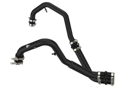 BladeRunner 2 Inch to 2-1/2 Inch Aluminum Hot Charge Pipe Black Ford F-150 21-24 V6-2.7L (tt) aFe Power