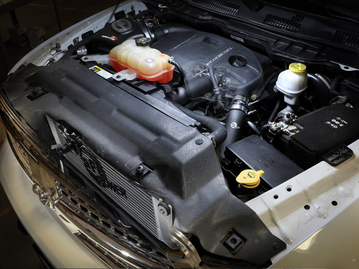BladeRunner GT Series Intercooler Kit w/ Black Tubes Ram 1500 16-19 V6-3.0L (td) aFe Power-8