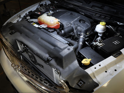 BladeRunner GT Series Intercooler Kit w/ Black Tubes Ram 1500 16-19 V6-3.0L (td) aFe Power-8