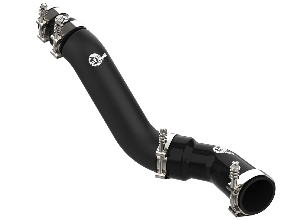 BladeRunner 2-1/2 Inch & 3 Inch Aluminum Hot Charge Pipe Black Ram 1500 16-19 V6-3.0L (td) aFe Power
