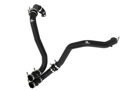 BladeRunner 3 Inch Aluminum Hot and Cold Charge Pipe Kit Black Ford F-150/Raptor 21-26 V6-3.5L (tt) aFe Power-2