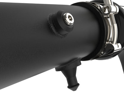 BladeRunner 3 Inch Aluminum Hot and Cold Charge Pipe Kit Black Ford F-150/Raptor 21-26 V6-3.5L (tt) aFe Power-4