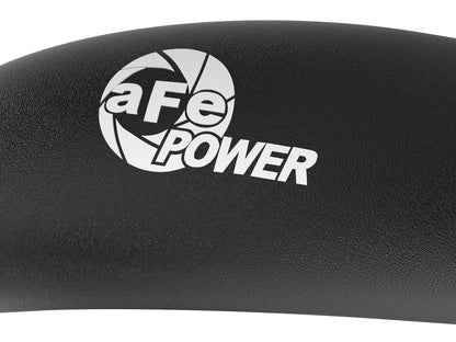 BladeRunner 3 Inch Aluminum Hot Charge Pipe Black Ford F-150/Raptor 21-26 V6-3.5L (tt) aFe Power-2