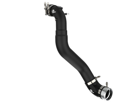 BladeRunner 3 Inch Aluminum Cold Charge Pipe Black Ford F-150/Raptor 21-26 V6-3.5L (tt) aFe Power