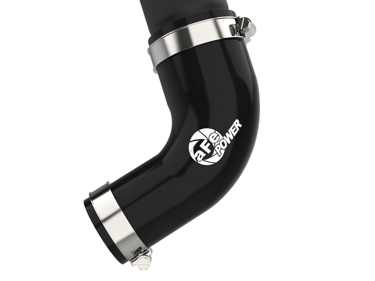 BladeRunner 2-1/2 Inch Aluminum Hot Charge Pipe Black Toyota Tundra 22-26 V6-3.4L (tt) aFe Power-4
