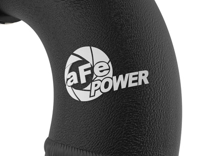 BladeRunner 3 Inch Aluminum Hot and Cold Charge Pipe Kit Black Ford Bronco 21-24/Ranger 2024 L4-2.3L (t) aFe Power-1