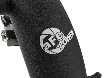 BladeRunner 3 Inch Aluminum Hot Charge Pipe Black Ford Bronco 21-24/Ranger 2024 L4-2.3L (t) aFe Power-1