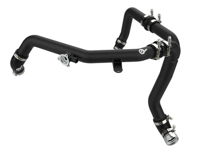 BladeRunner 2-1/4 Inch & 2-1/2 Inch Aluminum Hot Charge Pipe Black Ford Bronco 21-26 V6-2.7L (tt) aFe Power