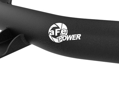 BladeRunner 2-1/4 Inch & 2-1/2 Inch Aluminum Hot Charge Pipe Black Ford Bronco 21-26 V6-2.7L (tt) aFe Power-2