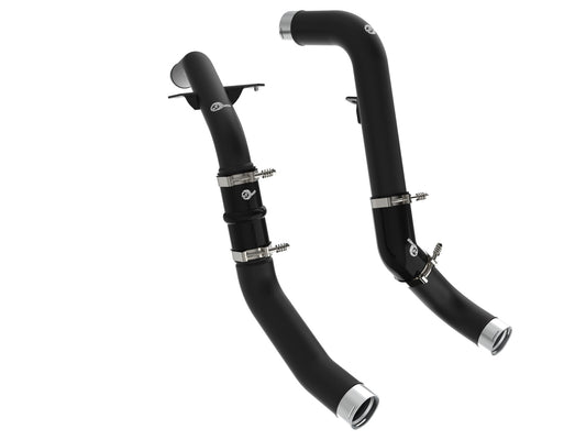 BladeRunner 2-1/2 Inch & 3 Inch Aluminum Hot and Cold Charge Pipe Kit Black Ram 1500 20-23 V6-3.0L (td) aFe Power