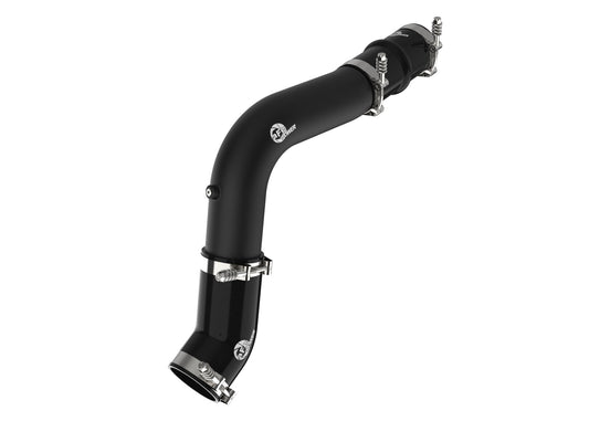 BladeRunner 3 Inch Aluminum Hot Charge Pipe Black Ram Diesel Trucks 19-23 L6-6.7L (td) aFe Power