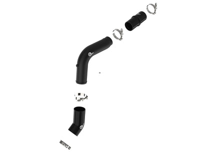 BladeRunner 3 Inch Aluminum Hot Charge Pipe Black Ram Diesel Trucks 19-23 L6-6.7L (td) aFe Power-1