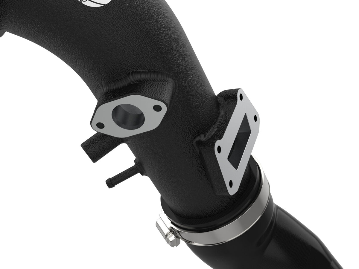 BladeRunner Aluminum Hot and Cold Charge Pipe Kit Black Hyundai Kona N 22-23 L4-2.0L (t) aFe Power-4
