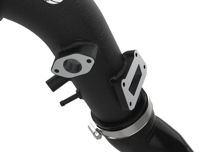BladeRunner Aluminum Hot and Cold Charge Pipe Kit Black Hyundai Kona N 22-23 L4-2.0L (t) aFe Power-4