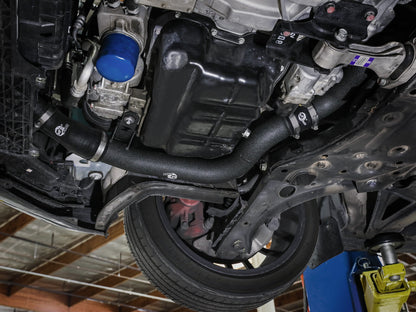 BladeRunner Aluminum Hot and Cold Charge Pipe Kit Black Hyundai Kona N 22-23 L4-2.0L (t) aFe Power-5