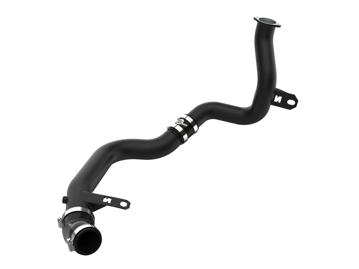 BladeRunner 2-1/4 Inch to 2-1/2 Inch Aluminum Hot Charge Pipe Black Hyundai Kona N 22-23 L4-2.0L (t) aFe Power