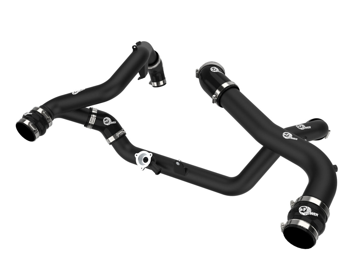 BladeRunner 2-1/4 Inch & 2-3/4 Inch Aluminum Hot and Cold Charge Pipe Kit Ford Explorer St 20-21 V6-3.0L (tt) aFe Power-6