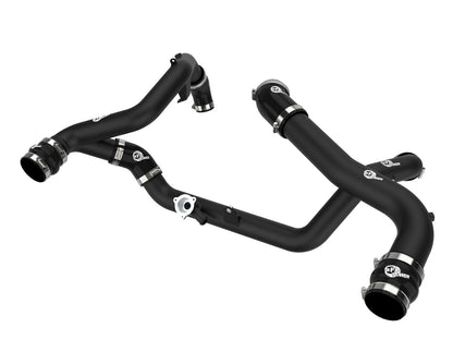 BladeRunner 2-1/4 Inch & 2-3/4 Inch Aluminum Hot and Cold Charge Pipe Kit Ford Explorer St 20-21 V6-3.0L (tt) aFe Power-6