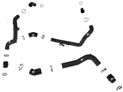 BladeRunner 2-1/4 Inch & 2-3/4 Inch Aluminum Hot and Cold Charge Pipe Kit Ford Explorer St 20-21 V6-3.0L (tt) aFe Power-7