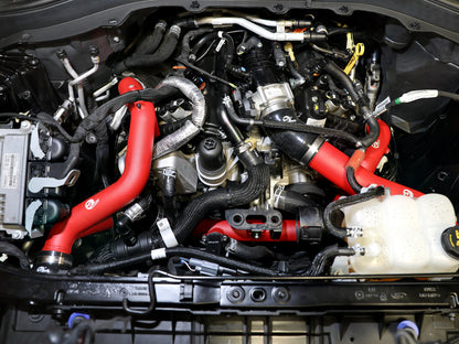 BladeRunner 2-1/4 Inch & 2-3/4 Inch Aluminum Hot and Cold Charge Pipe Kit Ford Explorer St 20-21 V6-3.0L (tt) aFe Power-5